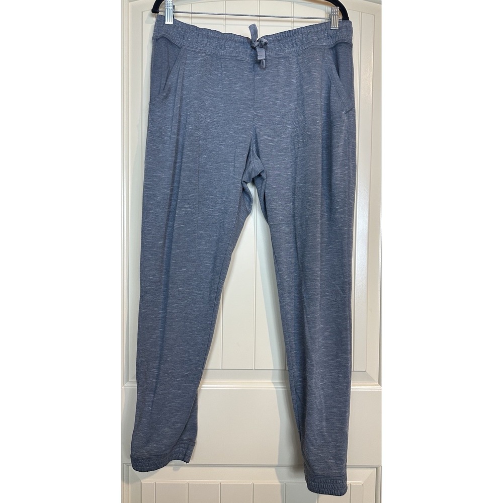 Hanes Womens Joggers Sweatpants Originals Lightweight Pockets Sz L